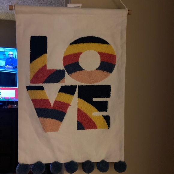 Colorful LOVE Wall Hanging Decor - Picture 1 of 2